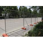 Plastic Feet 60x60mm Temporary Mesh Fence Panels for sale