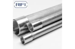 China Grc IMC Conduit Pipe Electrical Rigid Conduit With A Coupling A Plastic Cap supplier
