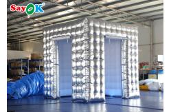 China Inflatable Party Tent Water Resistant Inflatable Led Photo Booth For  Advertising / Promotion supplier