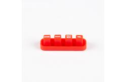 China Customized Rubber Keys Conductive Carbon Ball Silicone Keys POS Machine Keys supplier