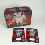Rhino 69 Red Panther 3d Cards Plastic Blister Packaging Custom Size For Male Capsule for sale