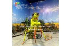 China Animatronic Mantis Simulation Insects Moveable Insects For Theme Park Attractions supplier