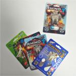 RHINO 69 Male Enhancement Pill Packaging 3d Lenticular Pack Card Eco - Friendly for sale