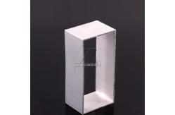China Square Tube Big Size Mill Finish Aluminum Customized Length Extrusion Profile supplier