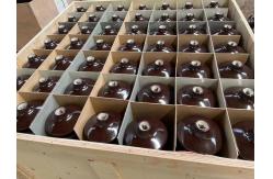 China DIN Standard 30kV 250A Transformer Porcelain Bushing With Brown Glazed supplier