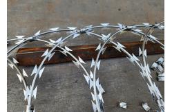 China National Boundaries Used Wall Razor Barbed Wire For Prevent Climbing supplier