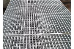 China Press Locked Galvanized Steel Grating Expanded Metal Mesh 40 X 100 Mm Pitch supplier