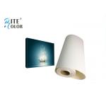 Waterproof Coating Giclee Eco Solvent Media , 260gsm Silky Polyester Glossy Inkjet Canvas Rolls