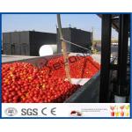 Tomato Sauce Making Machine Tomato Paste Production Line With Hot / Cold Break System for sale