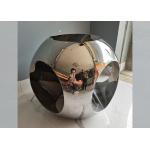 Polished 45cm 316 Stainless Steel Ball Sculpture For Home Decor for sale