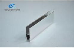China Wooden Grain Aluminium Window Profiles Aluminum Window Sections With Cutting supplier