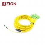 24 Fibers MTP to LC Single mode Fiber Optic MTP-LC 2.0mm Straight harness Cables for sale