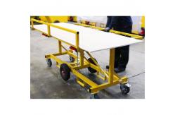 China 6 Wheels Plasterboard Trolley 500kg Material Handling Equipment Fabrication supplier