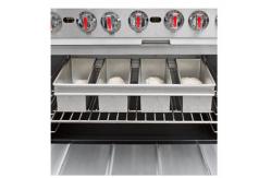 China                  Rk Bakeware Manufacturer China-Nonstick 4 Straps Rye Bread Pan Form              supplier