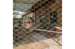 China 304  316L Stainless Steel Mesh Netting Aviary Mesh Zoo Wire Rope Mesh supplier