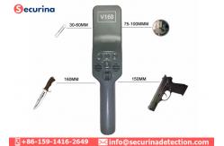 China 4 Level Sensitivity Portable Body Scanner Hand Held Metal Detector V160 supplier
