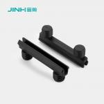 45.5*7.8mm plastic Shelf Holders in black, furniture fixing for rta furniture for sale