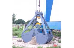 China Bulk Material 520mm Pully 8t Mechanical Grab Bucket supplier