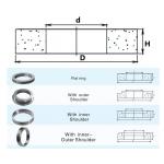 Custom Tungsten Carbide Wear Parts With Good Flexibility And Ring Shape, OEM TC Parts for sale