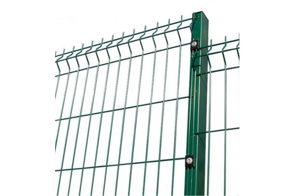 Triangle 3d Curved Wire Mesh Fence 5mm Anti Corrosion