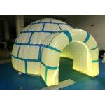 Large Commercial Inflatable Igloo Tent 4.22 X 3.7 X 2.2 M Logo Printing for sale