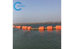 China Buoyancy 150N HDPE Pipe Floater Customized Impact Resistant supplier