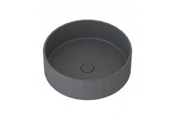 China Matte Finish 1 Basin Cement Sink With Center Drain Location supplier