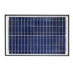 Blue 12V Solar Panel , Polycrystalline Silicon Solar Panel With Alligator Clip for sale