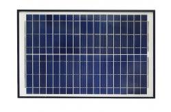 China Blue 12V Solar Panel , Polycrystalline Silicon Solar Panel With Alligator Clip supplier