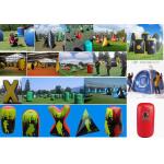 0.45mm / 0.55mm / 0.6mm / 0.9mm Weave string structure Inflatable Paint Bunker for sale