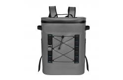China Dark Gray Leakproof Soft Cooler , 25L Cooler Bag With Insulated Padding supplier
