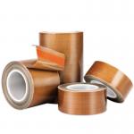 Brown PTFE Seal Tape Fiberglass Adhesive 1 Inch  Tape for sale