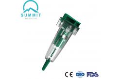 China Push Button Safety Lancet 21G Needle 1.8mm Depth for Rapid Test supplier