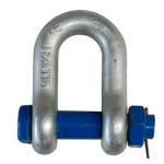 Galvanized G2150 Boat Anchor  Screw Pin Chain Shackle With Safety Bolt Pin for sale