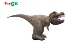 China 5m 15ft Inflatable Mascot T-Rex Tyrannosaurus Dinosaur For Exhibition supplier