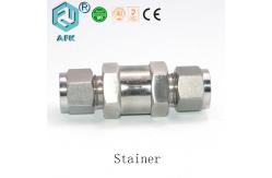 China SS 6mm  In Line Gas Strainers High Pressure Applied To Liquid Gas supplier