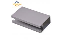 China High Rise Aluminum Curtain Wall Profile Wind Resistant Skyscraper Curtain Wall Profiles supplier