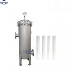 Stainless Steel Liquid Flange Multi Mesh Micron Industry Bag Filter Housing for sale