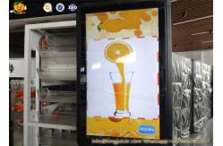 China Auto Fruit Juice Vending Machine , Multi Payments Orange Vending Machine With LCD supplier
