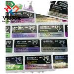 Blue Plastic Vial Vial Labels with Offset Printing for Plastic Vials for sale