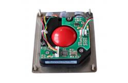 China 3 mouse buttons  IP65 military resin trackball moudle with metal panel supplier