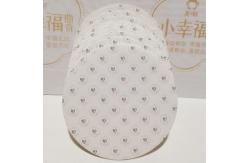 China Recyclable Round Gravure Printing Paper Cushion Pad Food Grade supplier