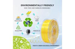 China 3d Printing Filament PLA Silk Gold Yellow  1KG 1.75MM 3D Printed supplier