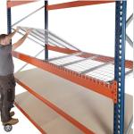 OEM ODM Pallet Rack Wire Mesh Decking Custom Galvanized Wire Decking
