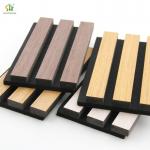 Sunhouse Modern Design Akupanel Wooden Slat Acoustic Panels with Customized Color and Polyester Fiber Material for Total Project Solutions for sale