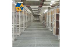 China Multi Level Storage Mezzanine Steel Racking System Galvanized Flooring Grating supplier