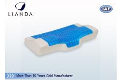 China Butterfly Shaped Memory Foam Cooling Gel Pillow High Density supplier