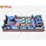 Inflatable Jumping Castle With Clibing Obstacles Bouncy Park for sale