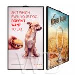 Interior Use 65 Inch 3840*2160 High Brightness LCD Display Window Facing