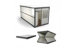 China Customizable Folding Container House With Steel Structure And EPS Sandwich Panel supplier